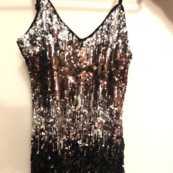 Sequin Multi Color Dress - Picture 5 of 5